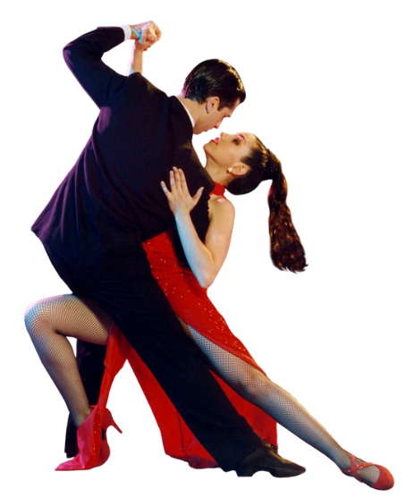 Passionate and intemate dance for two